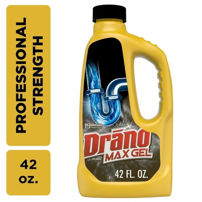 Professional Strength Drain Cleaner Gel 42 oz Fast Acting Clog Remover New