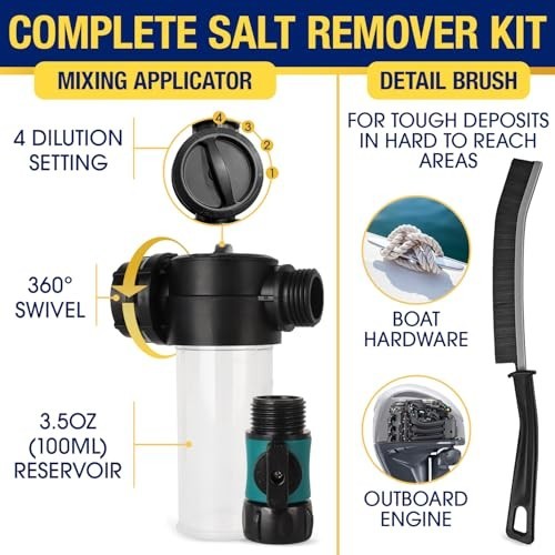 Concentrated Salt Remover Kit – Corrosion Protection for Boats, Cars & Engines 3