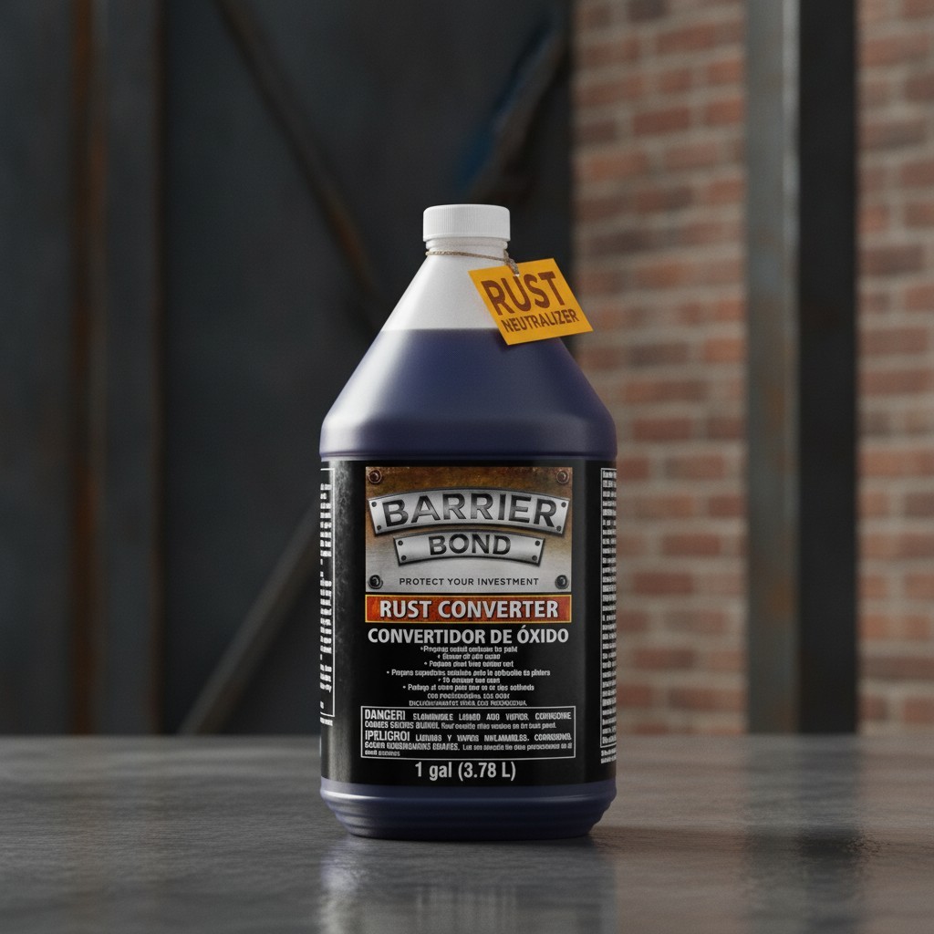 Rust Converter, 1 Gallon, Anti-Rust Metal Coating, Rustpoofing Protection