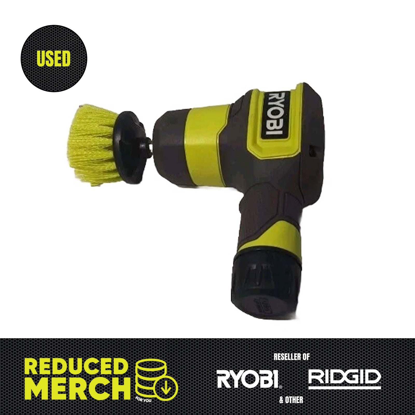 Ryobi Compact Size Power Scrubber FVG51 Bare Tool No Battery Look4