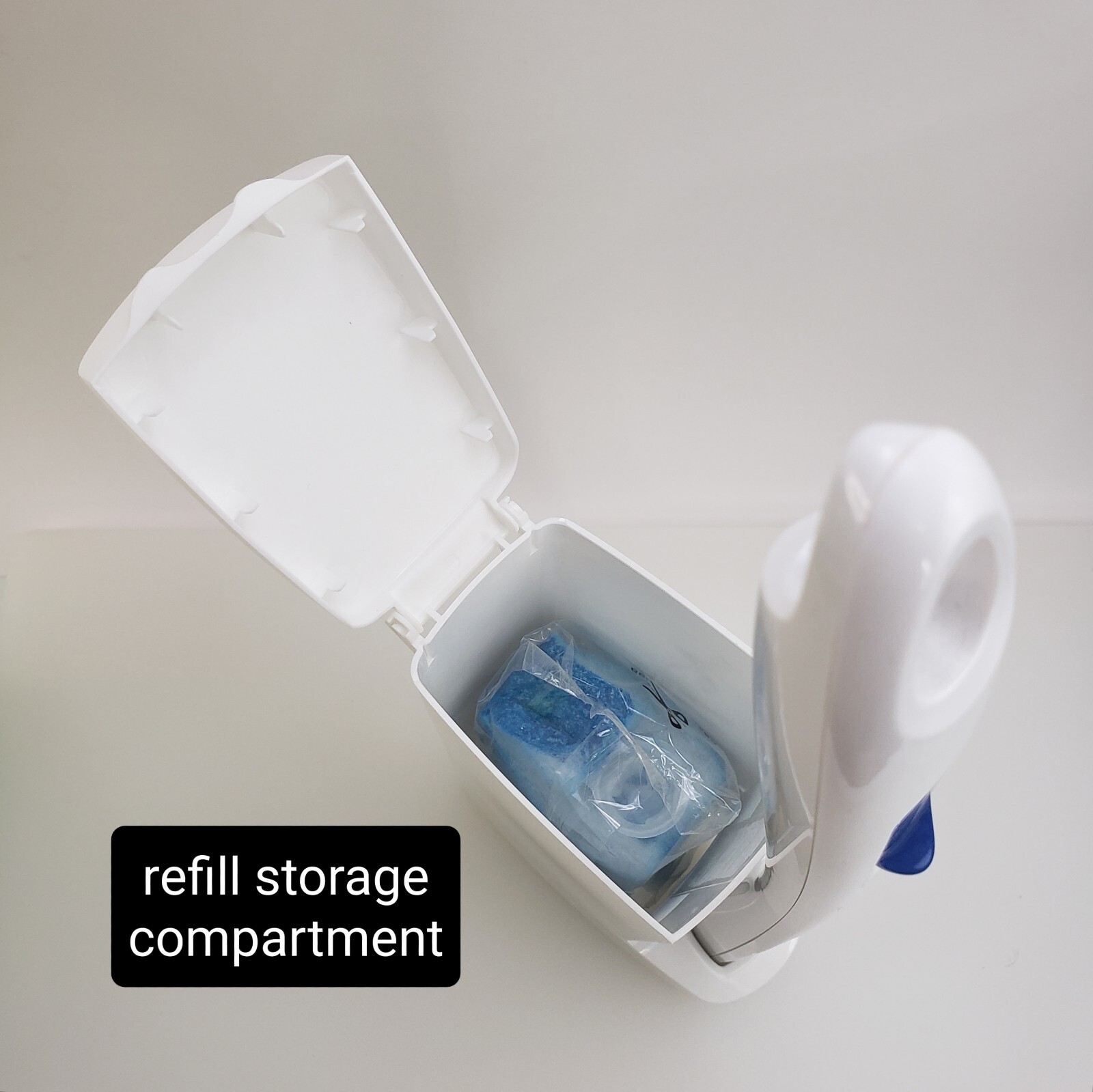 Scotch Brite Toilet Scrubber Wand w Storage Caddy plus 20 Refill Pads NEW