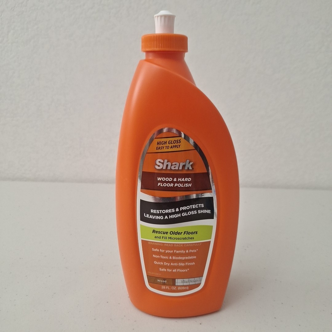 SHARK Wood Hard Floor Polish XL 28 Fl Oz High Gloss Restores Protects NEW SEALED