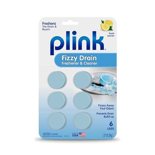 Fizzy Drain Freshener And Cleaner Prevents Clogs And Removes Odors In Household