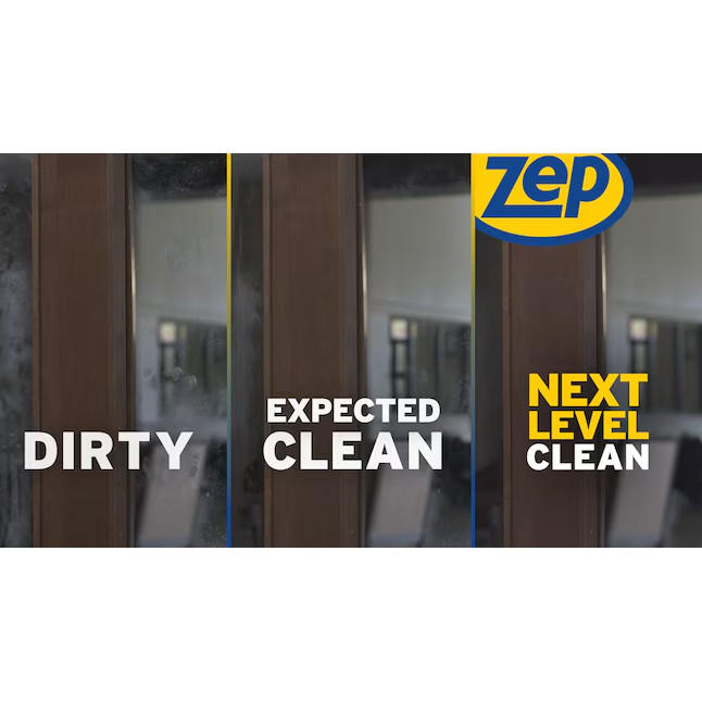 Zep Foaming -fl oz Aerosol spray Glass Cleaner