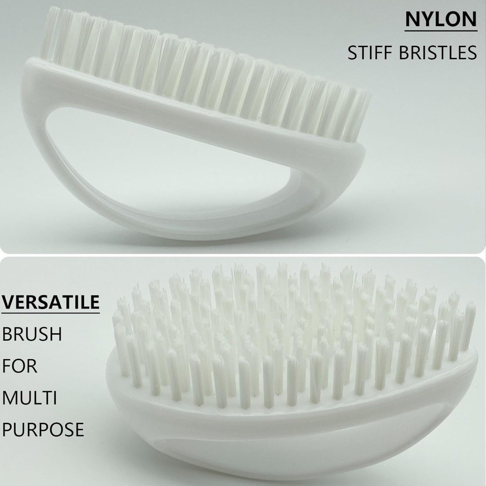 Heavy Duty Scrub Brush with Stiff Nylon Bristles Multi Purpose Cleaning Brush