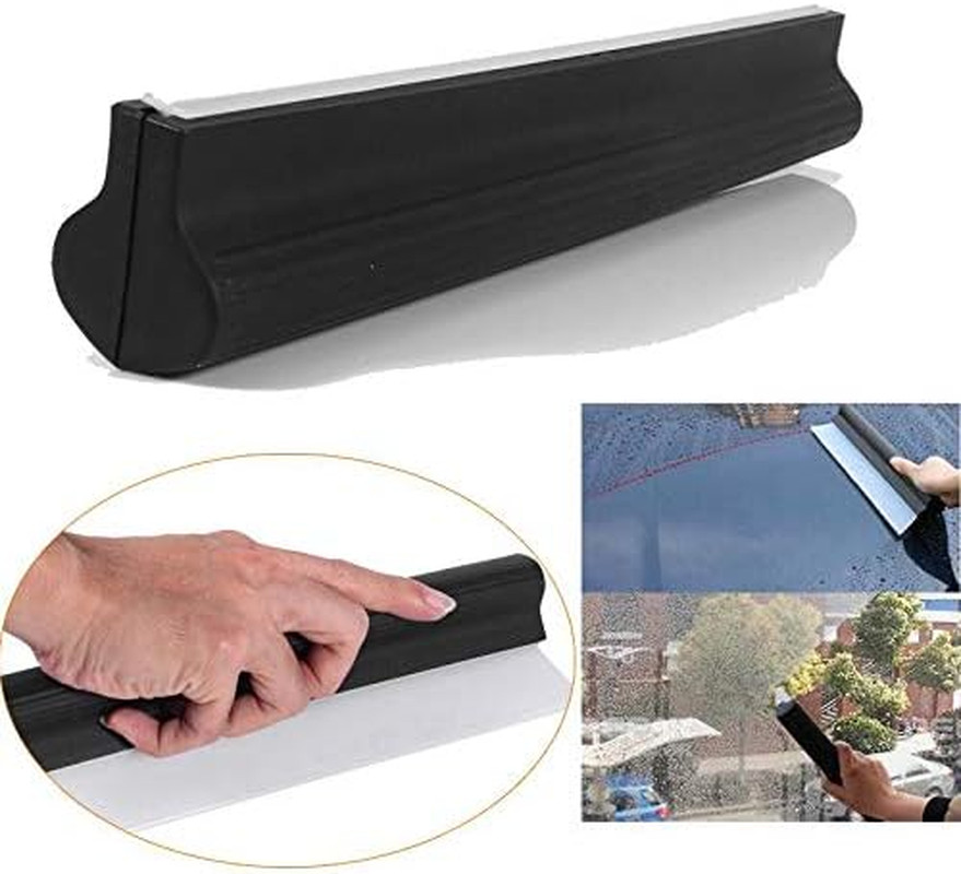 10″ Silicone Squeegee – Quick Dry Water Blade for Car & Shower
