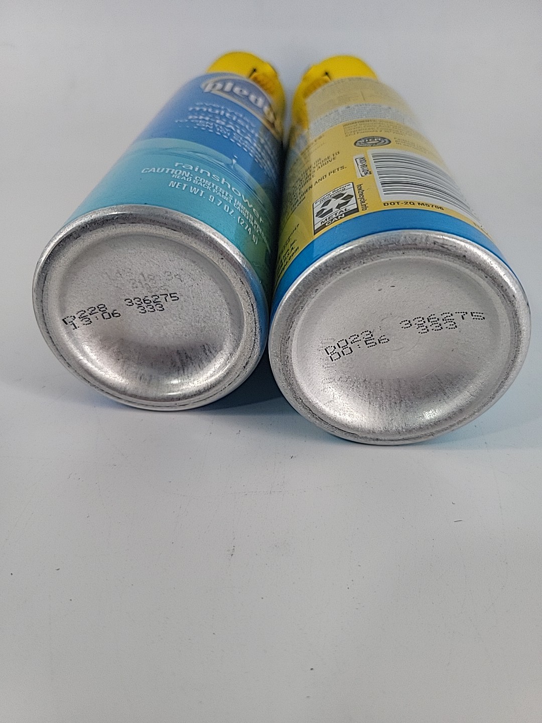 Pledge Everyday Clean Multisurface Cleaner Rainshower Aerosol 9.7 oz 2 Pack