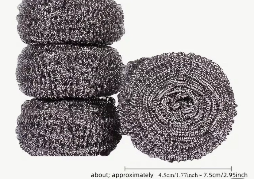 Bulk Stainless Steel Scrubber, Dish Scrubbers for Cleaning 20 Scrubbers
