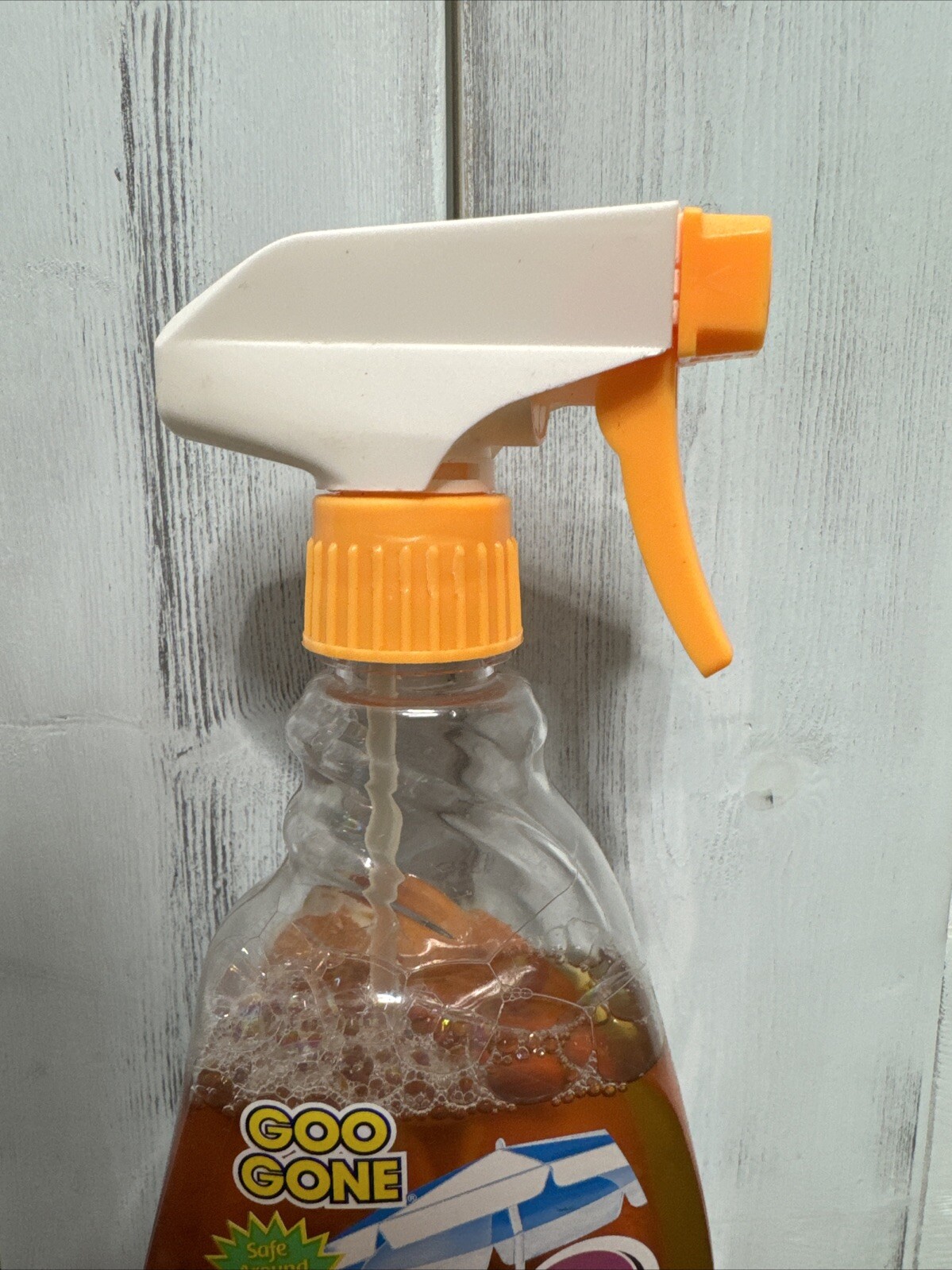 Goo Gone Outdoor Patio Furniture Cleaner Citrus Spray Rattan Wicker Metal UV
