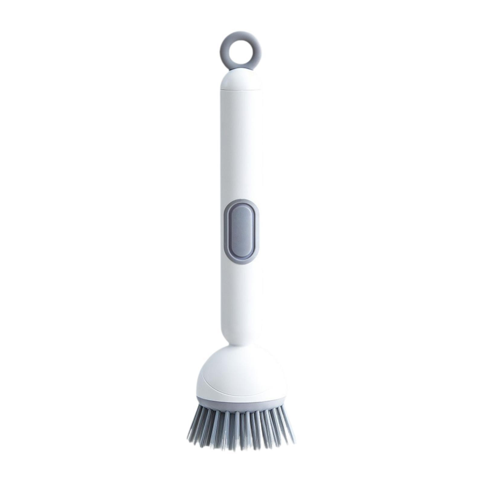 Rotating Dish Cleaning Brush Liquid Filling Brush Utensils Pot Cleaner Washing