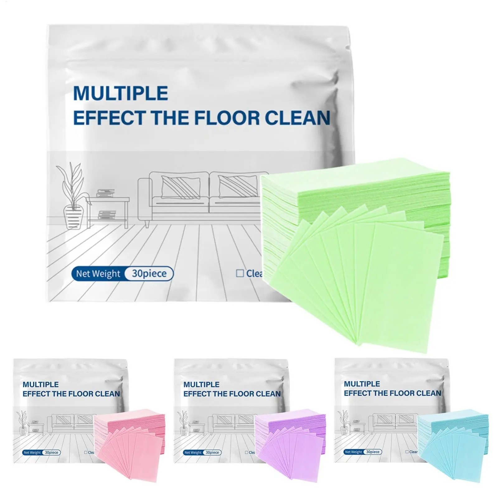 100pcs Multi-surface Floor Cleaning Tablets,Multiple Effect the floors Clean