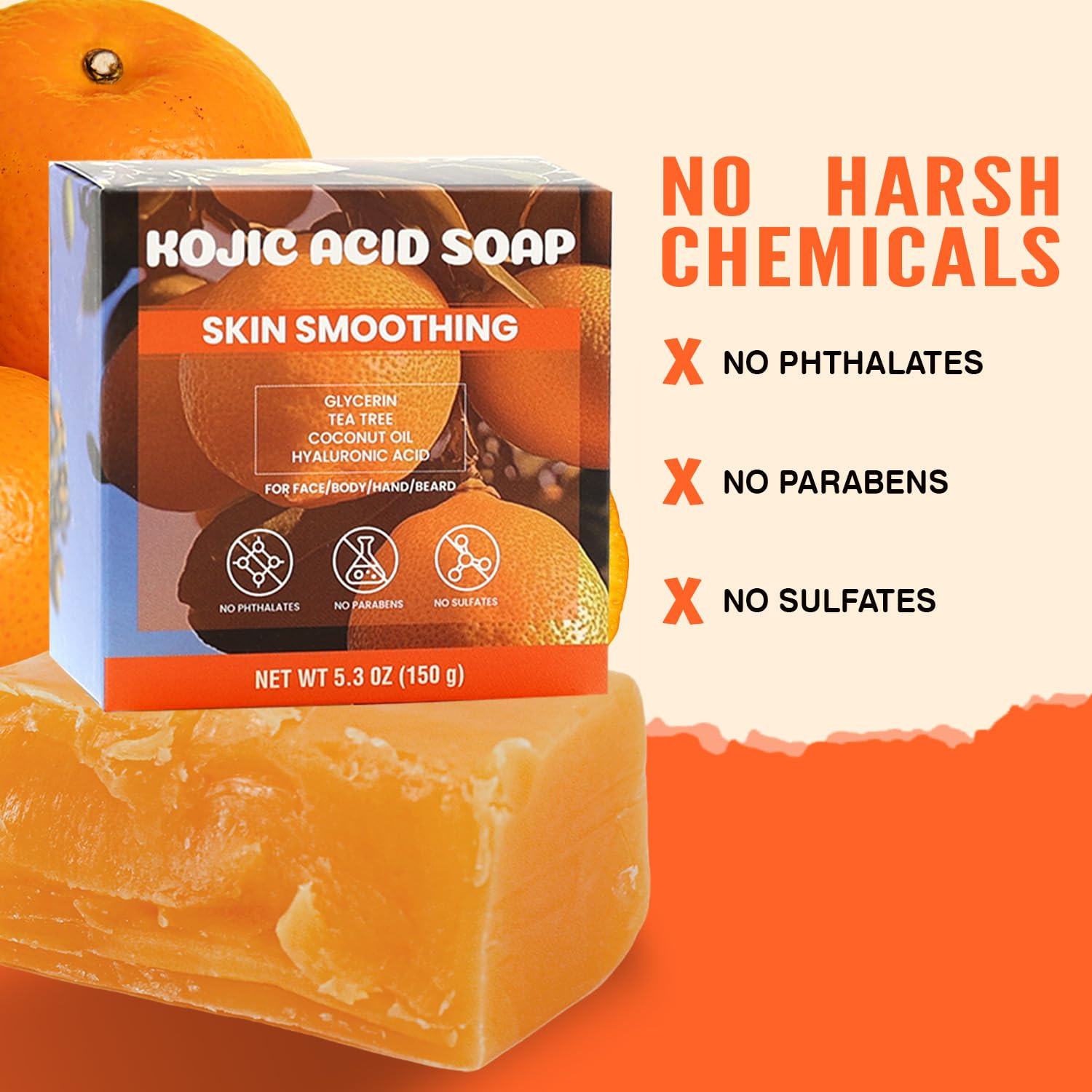 Men’S Soap Bar for Men – Natural Mens Soap – Crisp Citrus Air – Clean, Light Sce