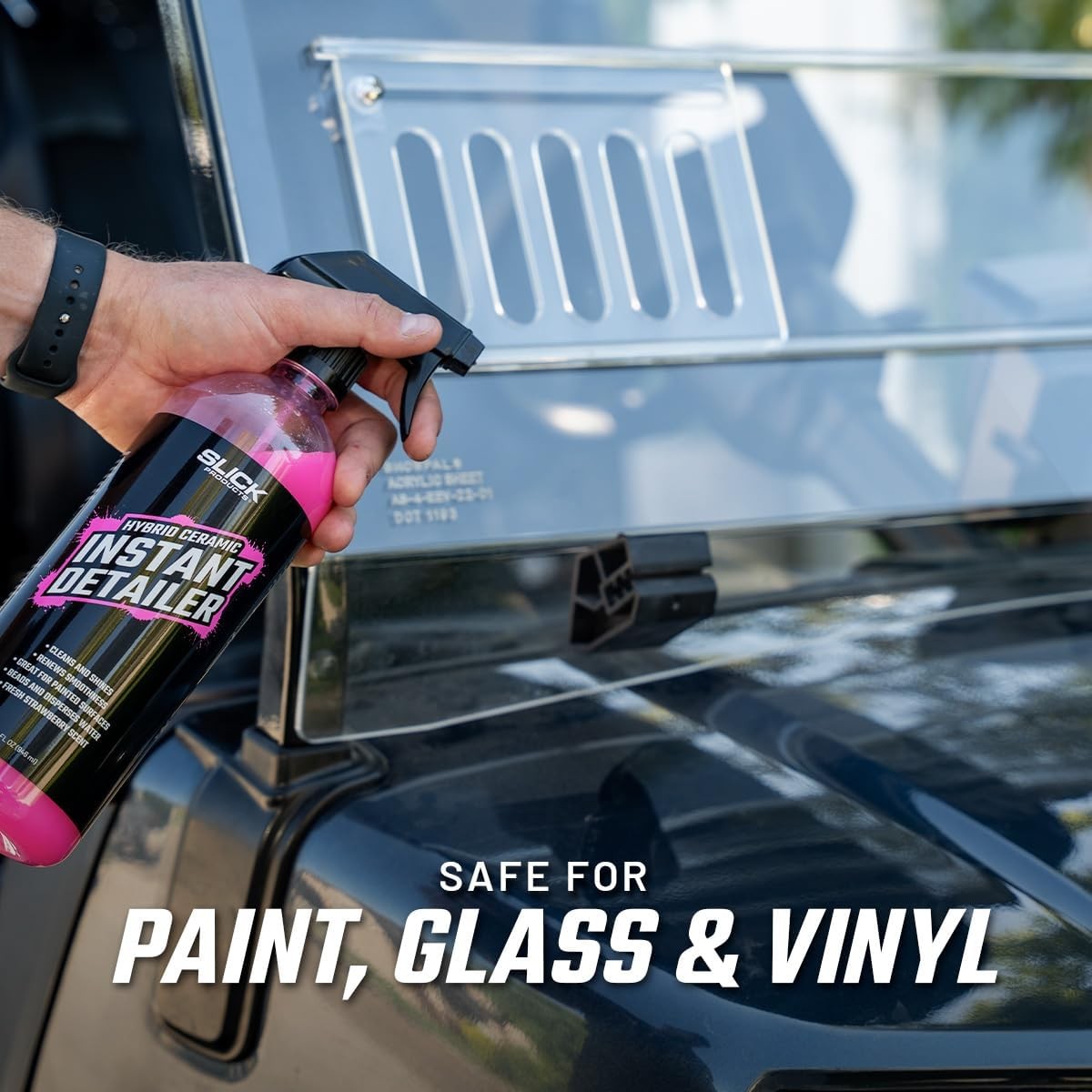 Hybrid Ceramic Instant Detailer – Cleans, Shines & Size: 16 Fl Oz (Pack of 1)