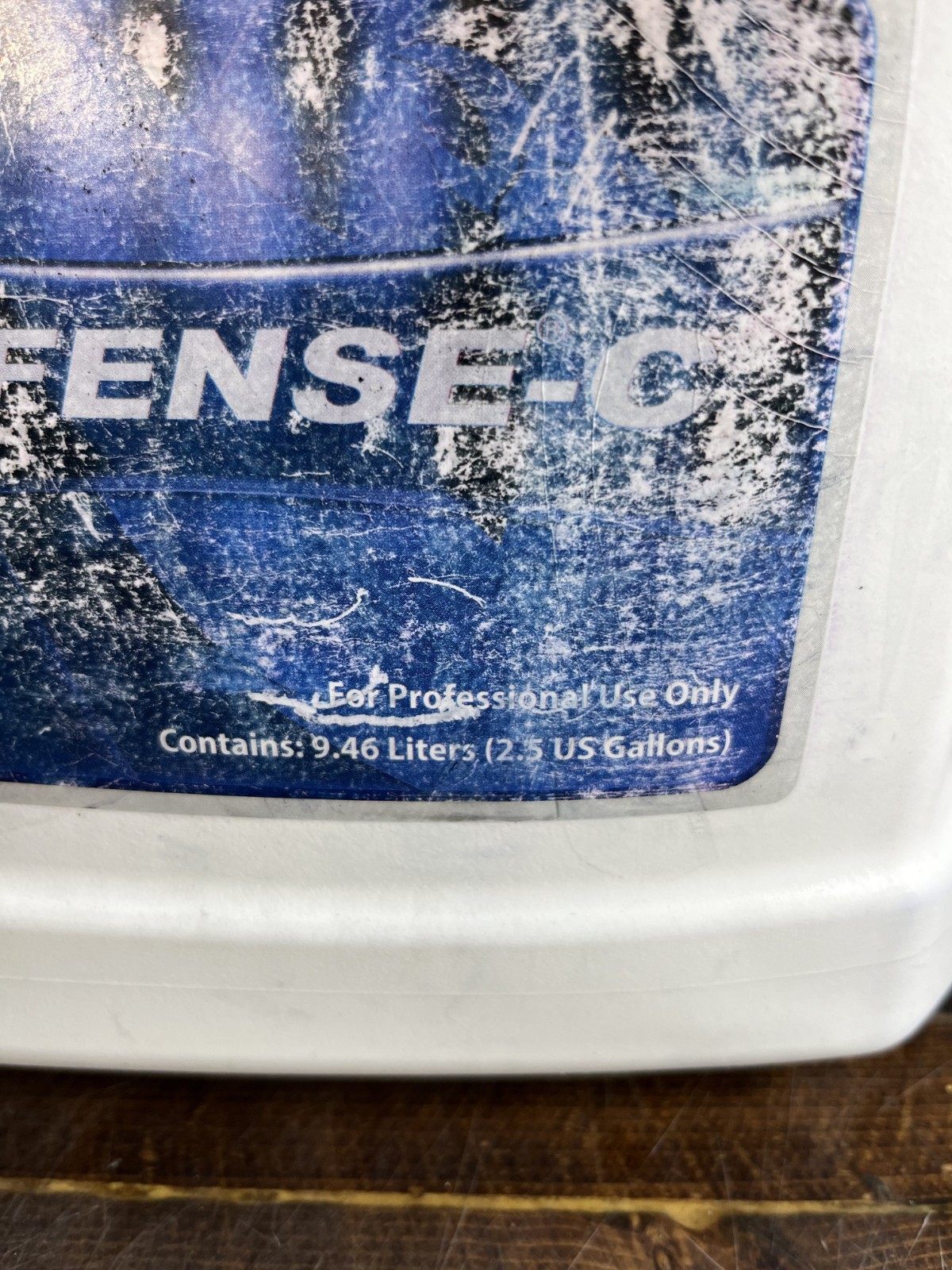 Kegel Defense-C Lane Cleaner 2.5 Gallon Jug Professional Bowling Solutions