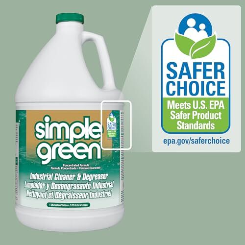 128 Fl Oz Industrial Strength Cleaner Degreaser Non-Toxic All Purpose Formula