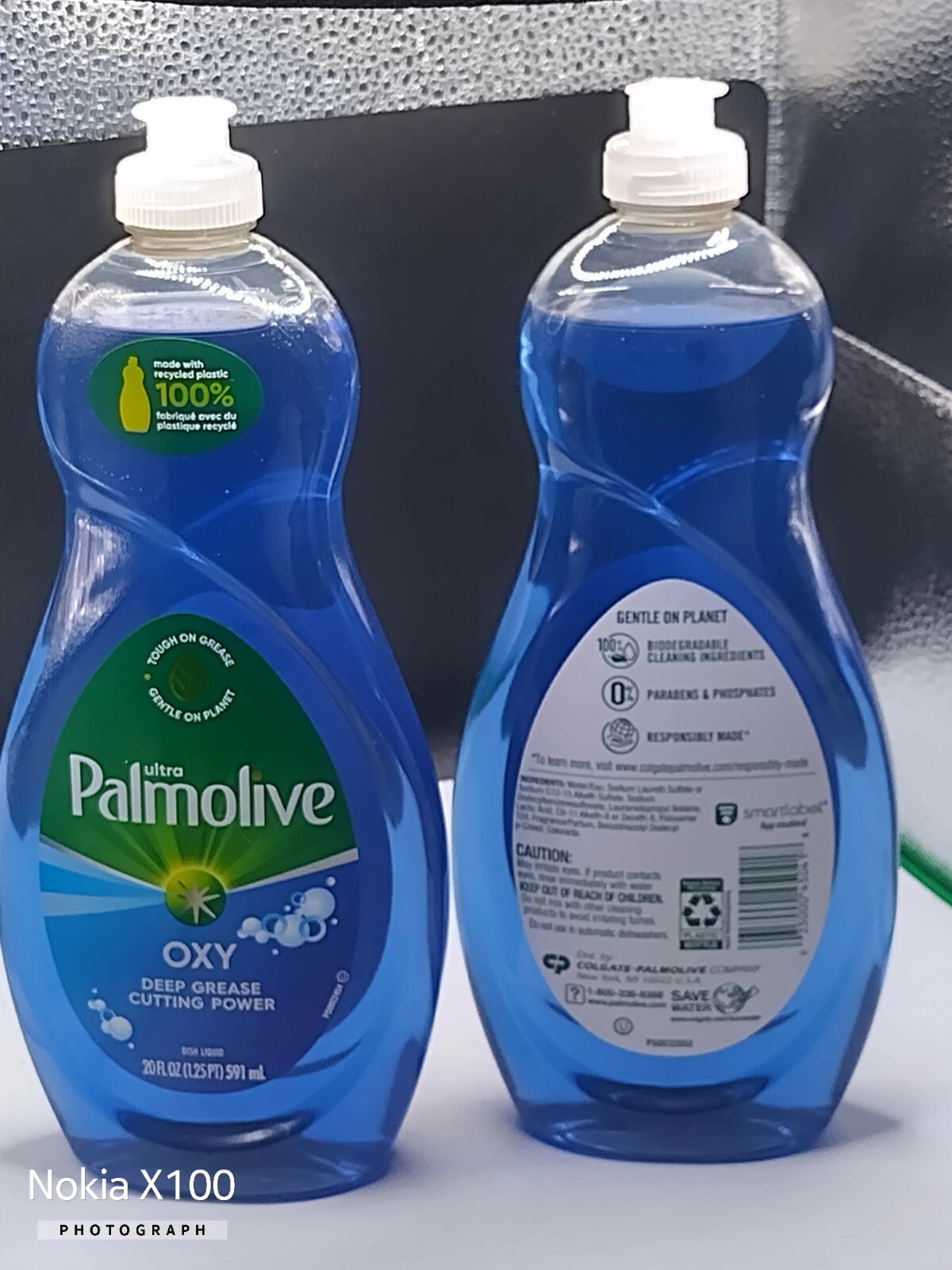 2x Palmolive Ult OXY Deep Grease Cutting Liquid Dish Soap 20 Oz Bottle 1F4