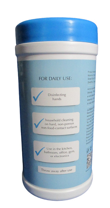 reNeu Earth Alcohol Single Daily Use 72 Wet Wipes 15.5 oz 75% Alcohol 14 x 17cm