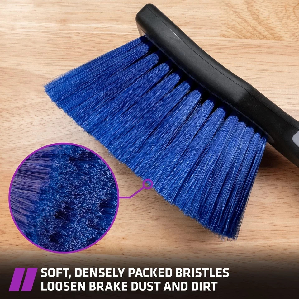VIKING Wheel Brush for Rims, Cleaning Brush for Tires, Grey, 10.3 x 3.3 x 3.8…