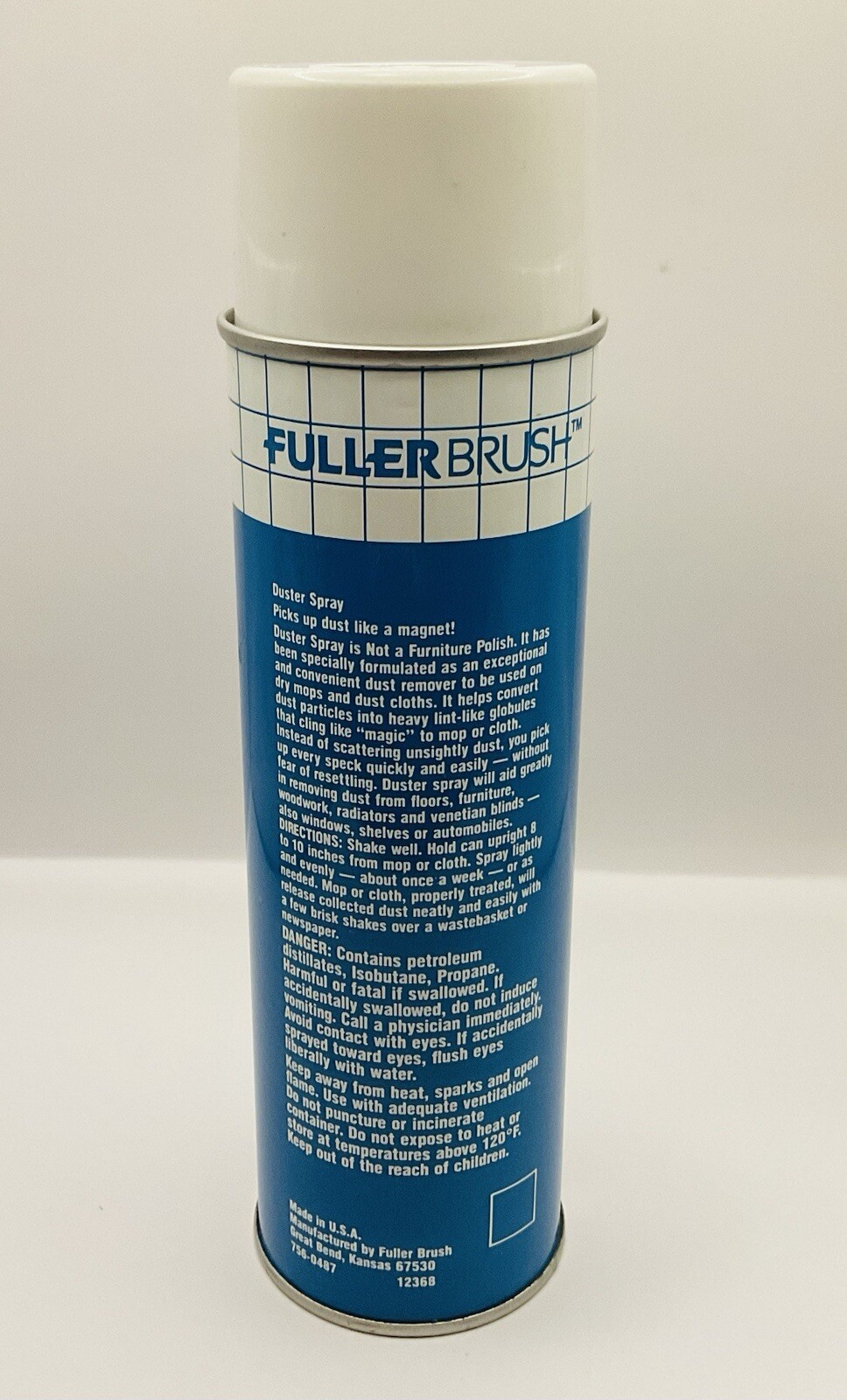 FULLER BRUSH DUSTER SPRAY 15.5 OZ DISCONTINUED NEW OLD STOCK