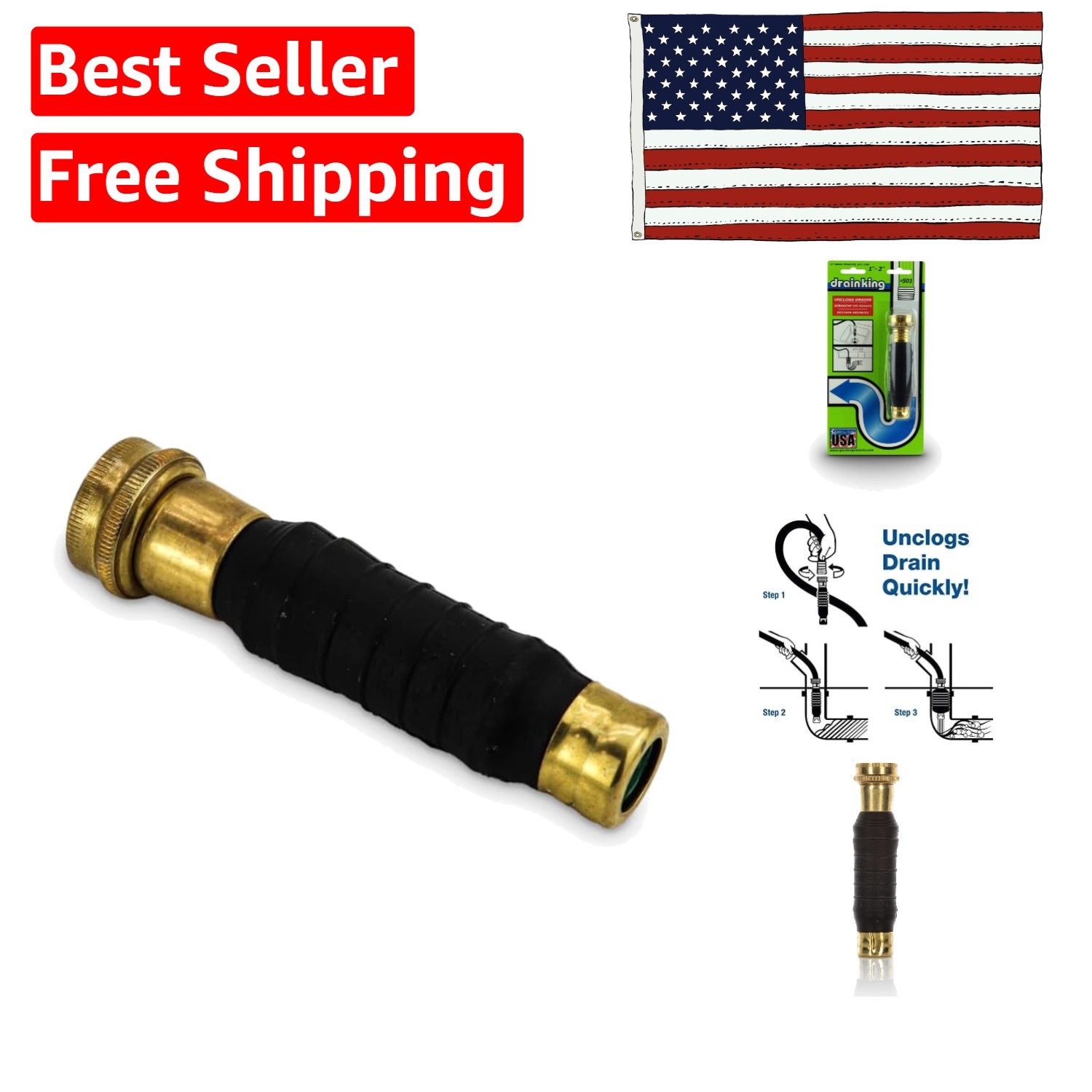 Quick and Effective: Drain King 501 for Unclogging 1-2 Inch Bathroom Drains