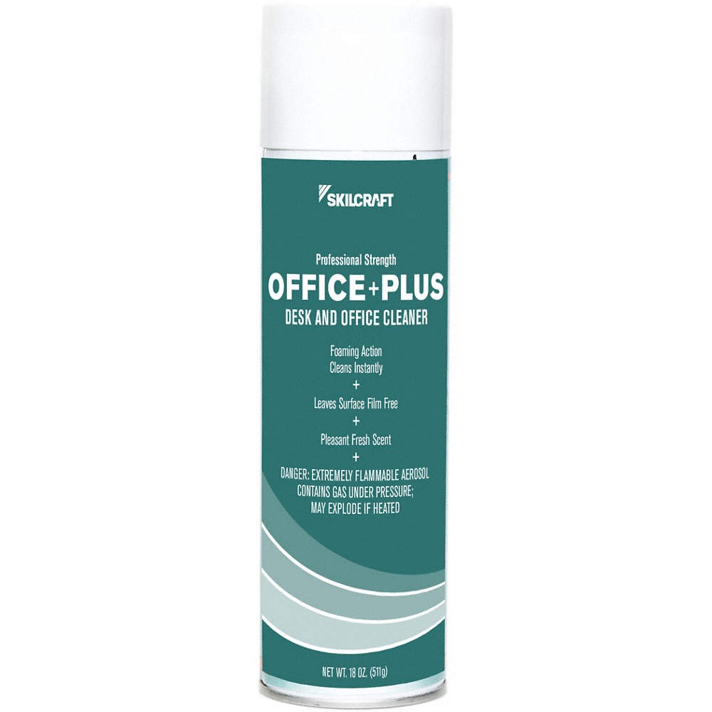 ABILITY ONE 7930-01-512-8969 Office Cleaner,18 oz,Non-Aerosol Can 6XE49