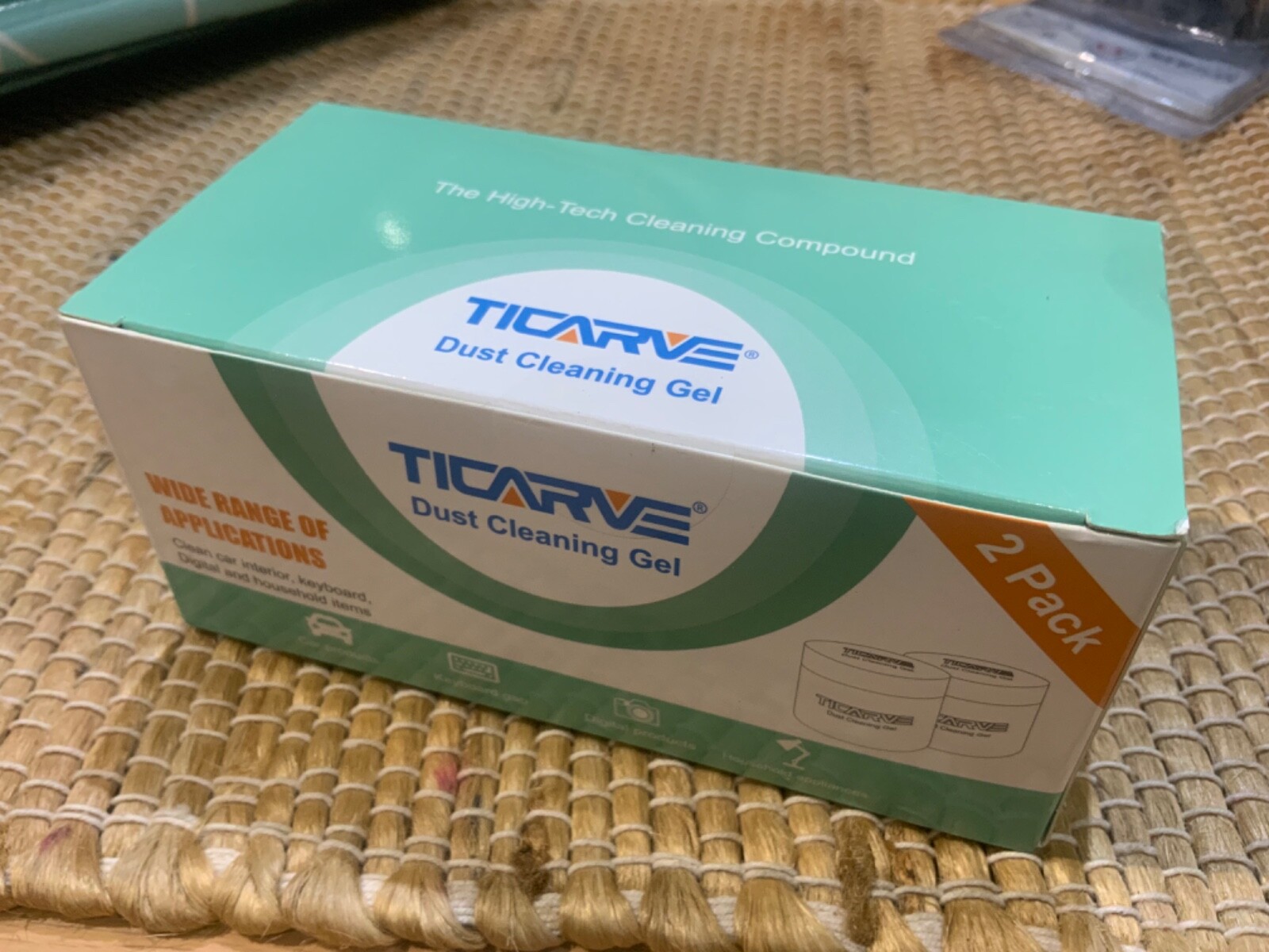 Ticarve Cleaning Gel For Car Detailing Home Office Dust Removal Reusable