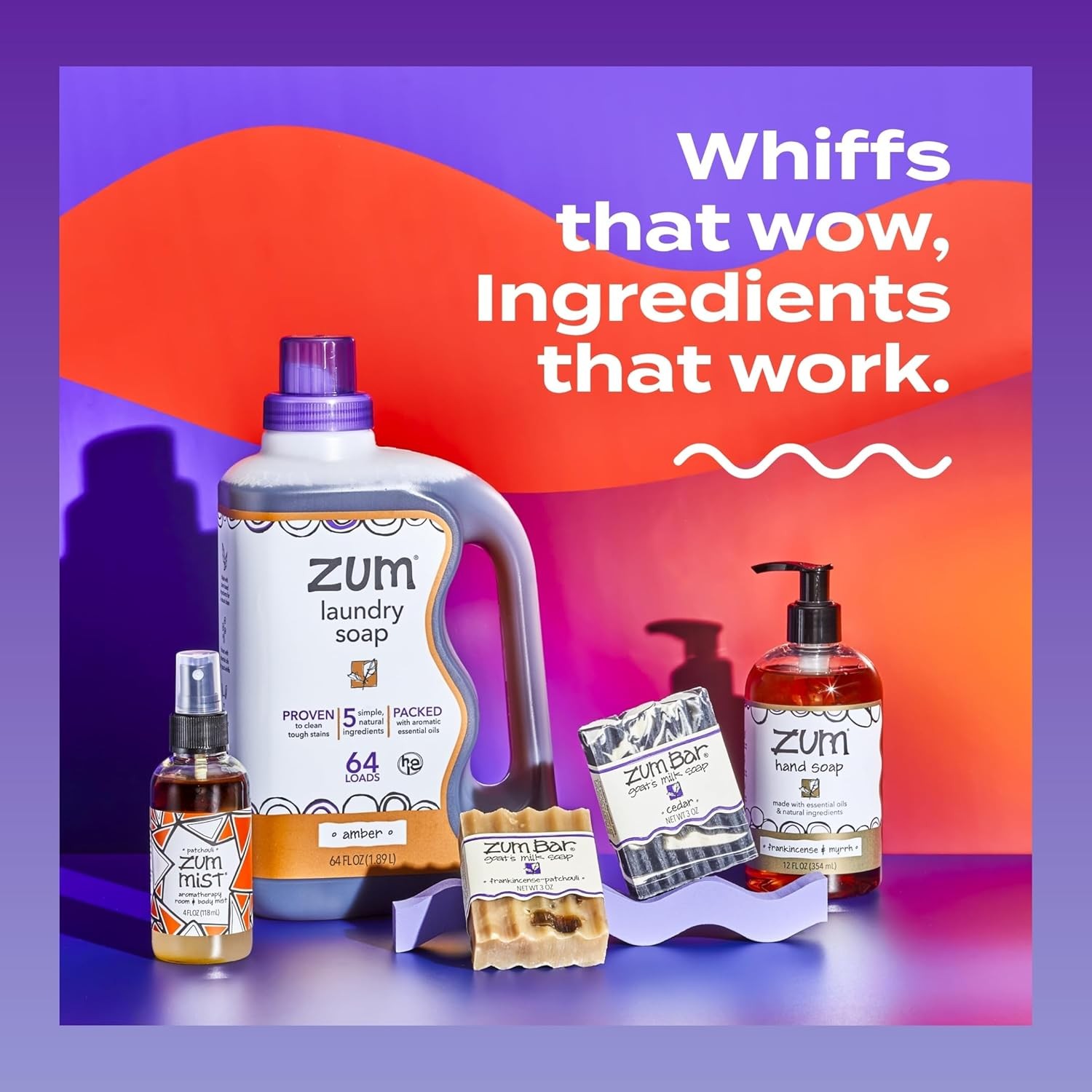Indigo Wild Zum All-Purpose Cleaner – Natural Multipurpose Cleaner Made with Ess