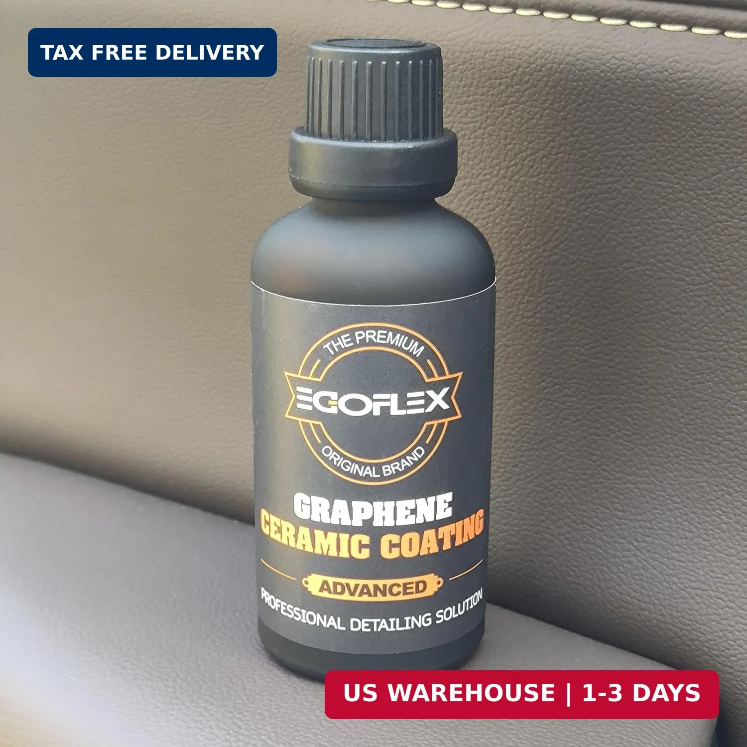 Graphene Ceramic Coating for Cars – 20H Professional Grade Top Coat Detailing Ki