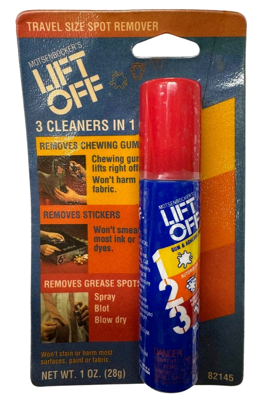Motsenbocker’s 82145 Lift Off 3 Cleaners in 1 Travel Size 1oz **Free Shipping**
