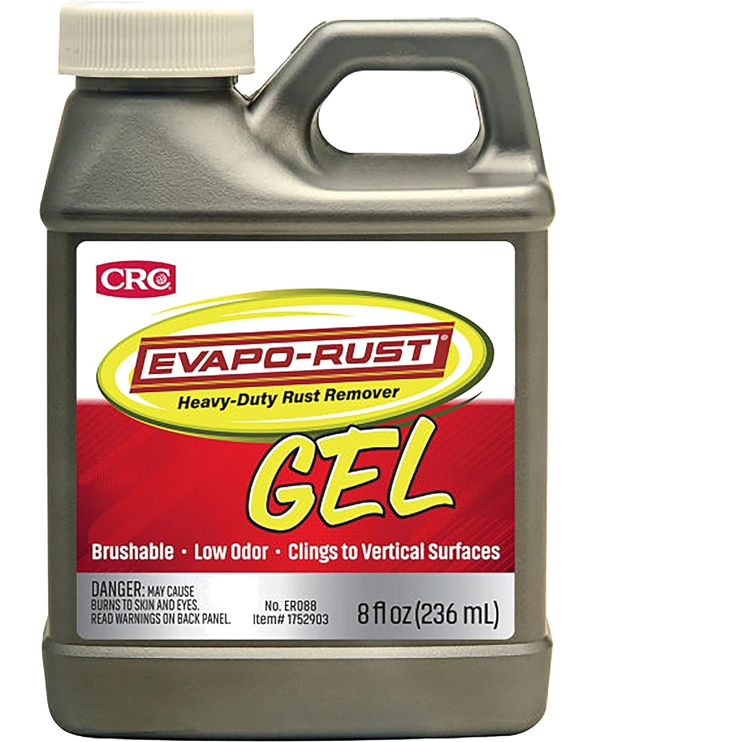 CRC Gel Rust Remover, 8 Fl Oz, Rust Remover for Vertical Surfaces, Eliminates…