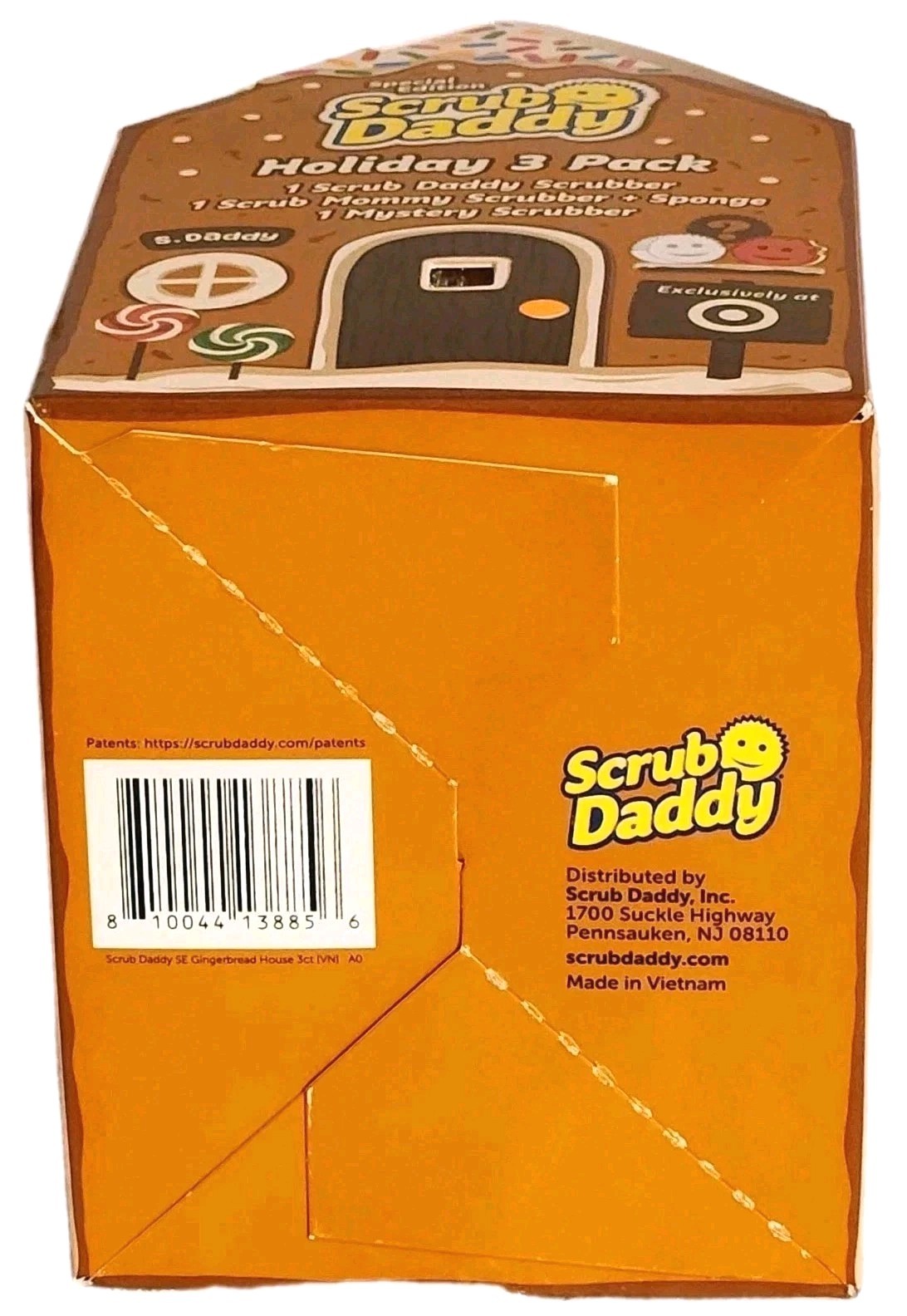 Scrub Daddy + Mommy Scrubber + Holiday Mystery Scrubber, 3 Pack, Special Edition