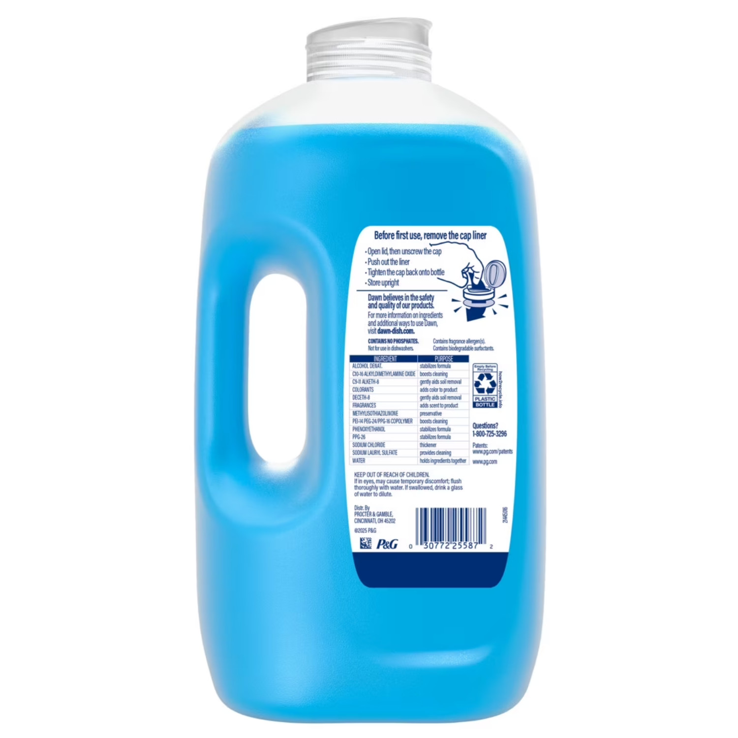 Dawn Ultra Dish Soap Refill Original Scent 87oz Dishwashing Liquid
