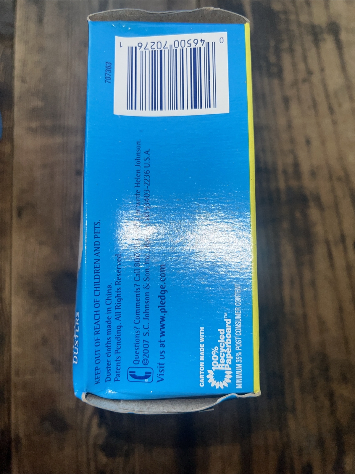 Pledge 360 Mutli Surface Duster Refills 2 packs of 4 total of 8 double sided dus
