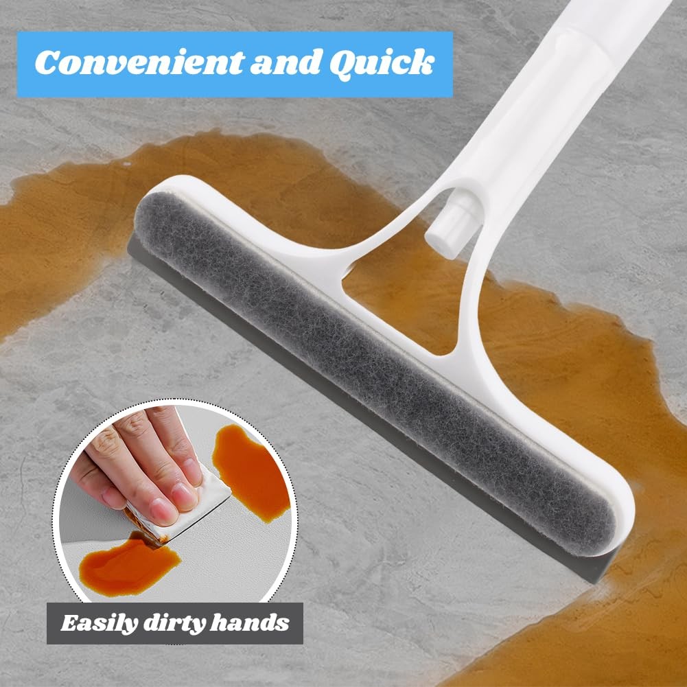 Window Squeegee Cleaner Sponge Car Cleaning Tool for Gas Station,Home,Car,Glass
