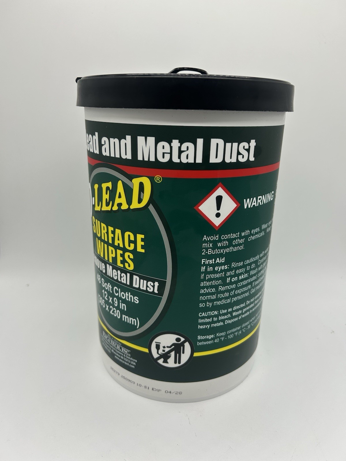 New D-Lead Surface Wipes for Lead Paint Dust Cleanup 48 ct. PD-T148 Exp. 04/2028