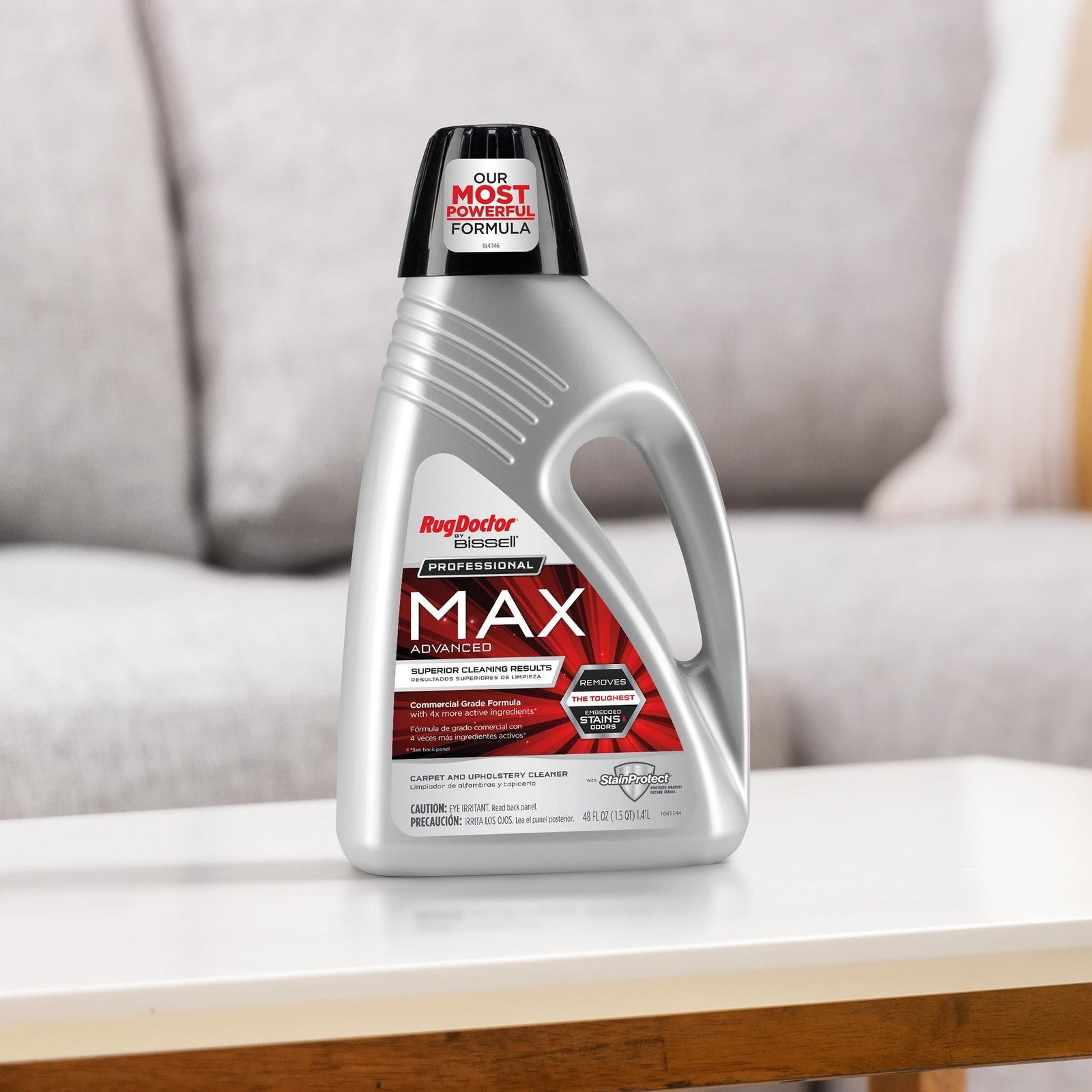 Deep Carpet Cleaner Solution 48oz for Advanced Rug Cleaning and Stain Removal