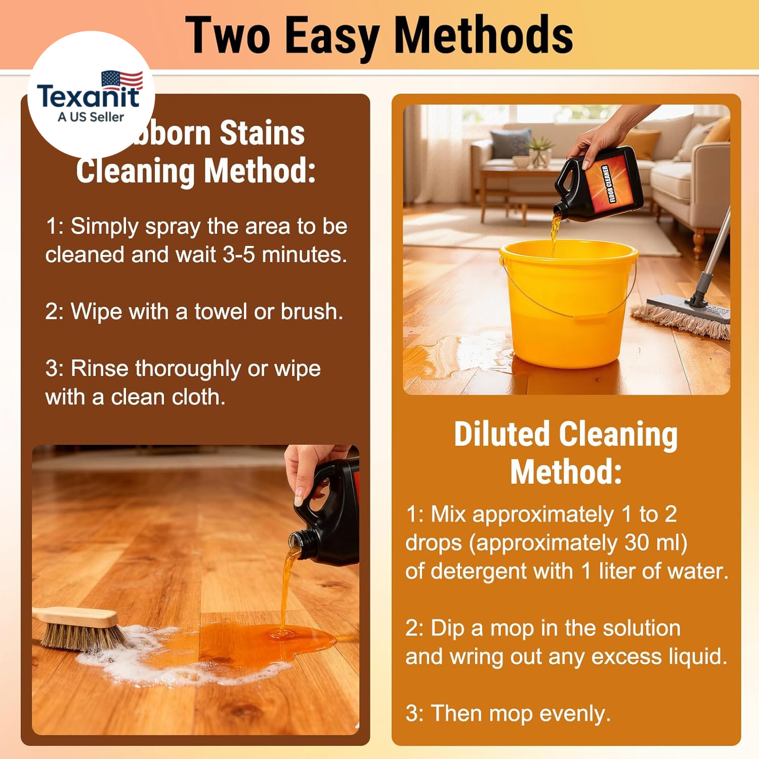 Tile Cleaner-Heavy Duty Solubrilho Floor Cleaner – 0.5L Heavy Duty Floor Cleaner