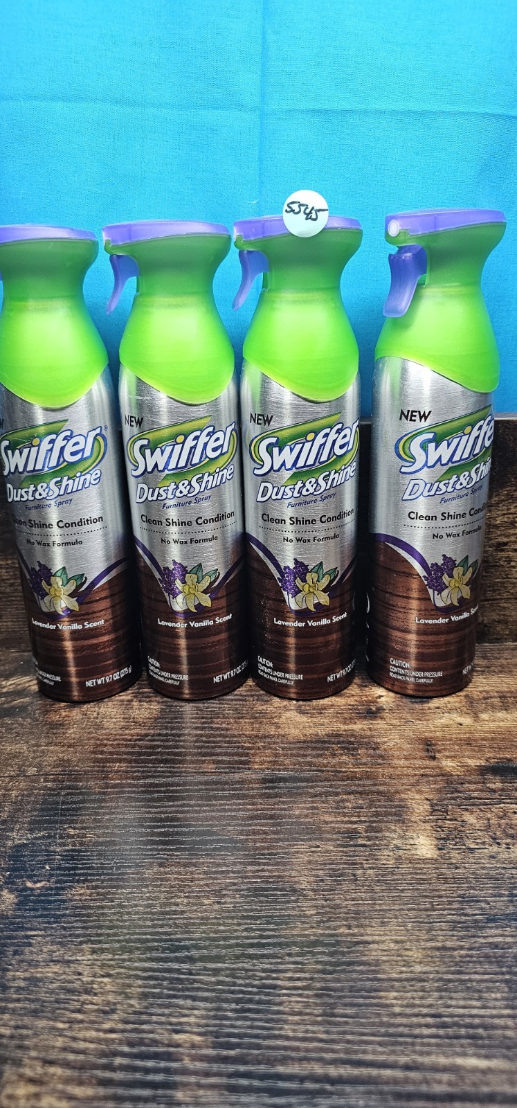 Swiffer Dust Shine MULTI SURFACE Spray Lavender Vanilla Discontinued Lot Of 3
