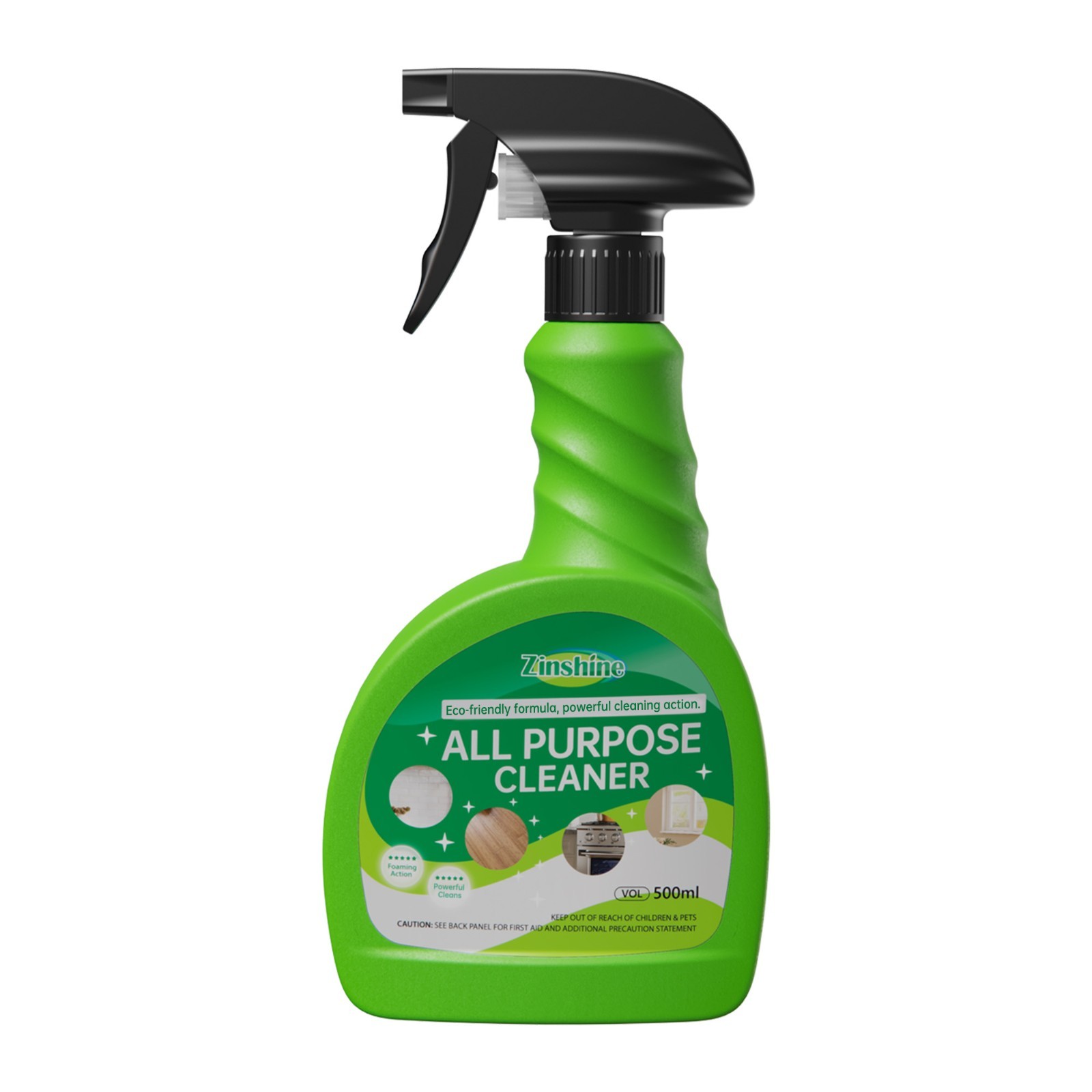 All Purpose Cleaner Spray 1 Pack Multi Surface Degreaser Kitchen Bath, 17oz