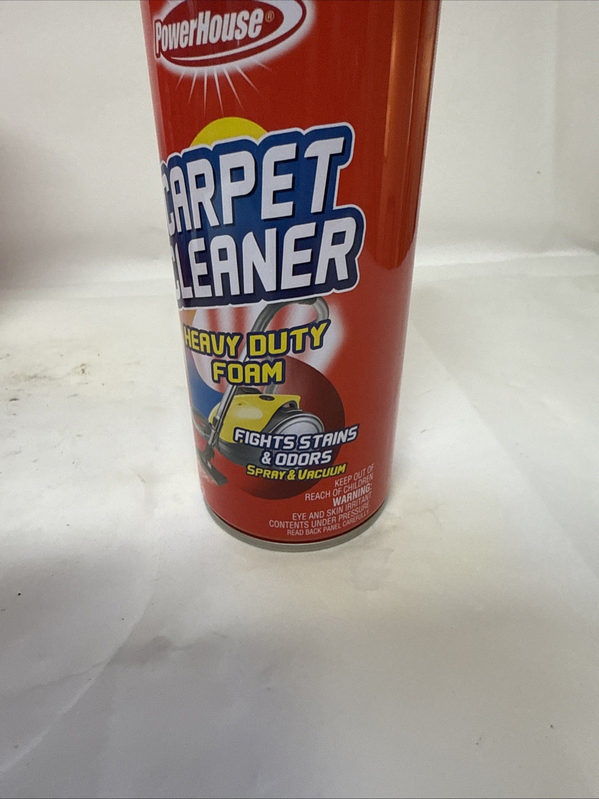 Lot 4 PowerHouse Carpet Cleaner 10Fl Oz Removes Spots Stain Fights Odors