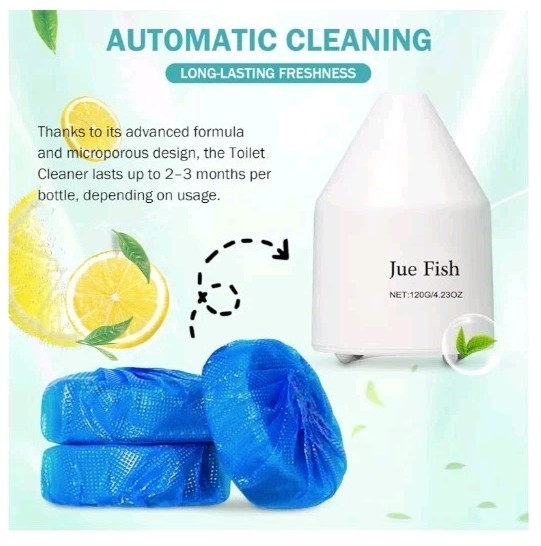 Crazy Clean Toilet Cleaner Household Cleaning Solution Lasting Toilet Cleaner