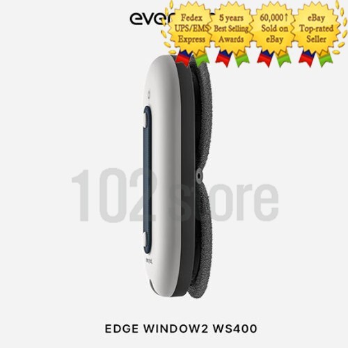 Everybot Edge Window 2 WS400 Window Mopping Robot Vacuum Cleaner – Fedex