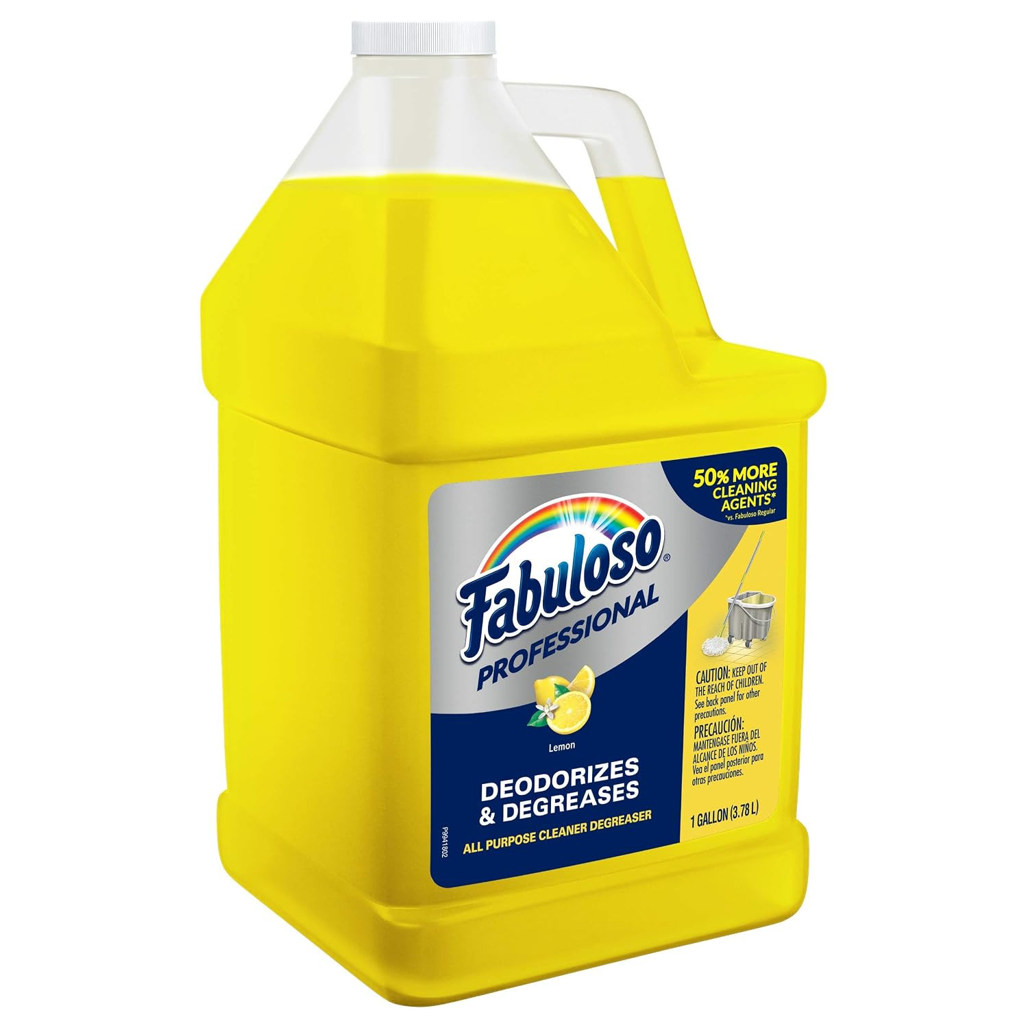 FABULOSO Professional All Purpose Cleaner & Degreaser, Lemon, Concentrated Formu