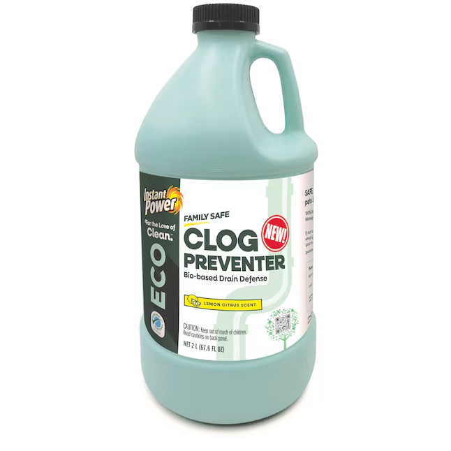 Instant Power ECO Clog Preventer 67.6 Ounce(s) Drain Cleaner Pour bottle