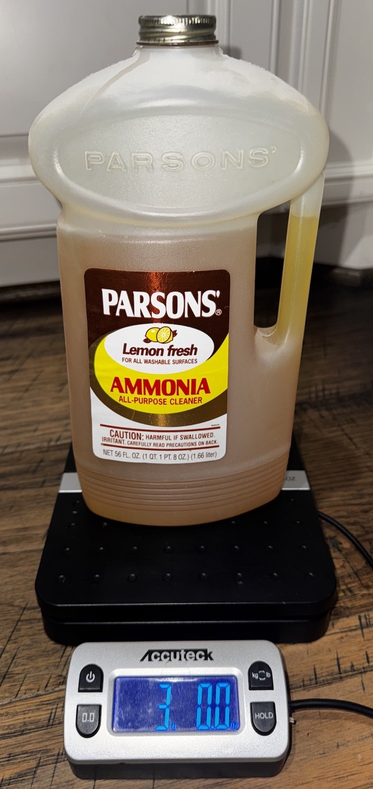 VTG DeadStock PARSONS’ Lemon Fresh Ammonia All Purpose Cleaner 56 FL Oz