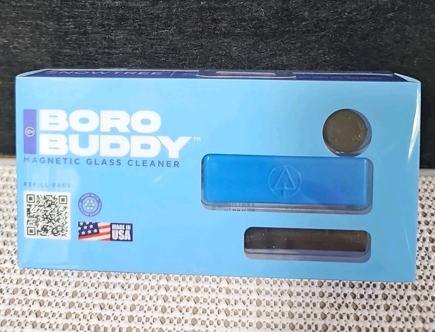 BoroBuddy – Magnetic Glass Cleaner Blue