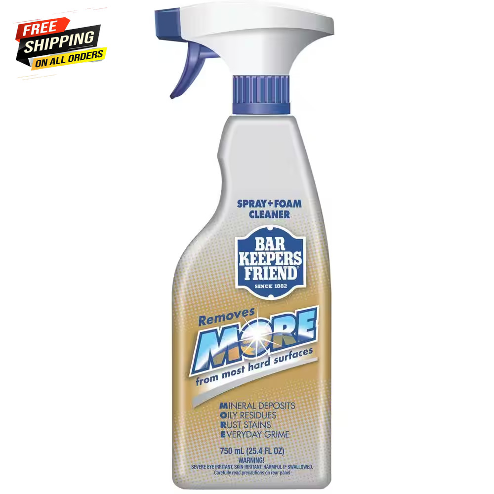Bar Keepers Friend More Spray and Foam 25.4 oz. (3-Pack) Free Delivery