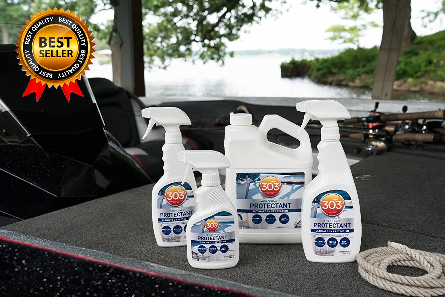 Marine Aerospace Protectant UV Protection Repels Dust Dirt & Staining Smooth