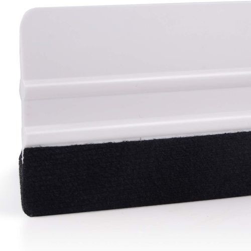 10pcs Vinyl Squeegee Felt Edge Squeegee 4 Inch Car Vinyl Scraper Decal White