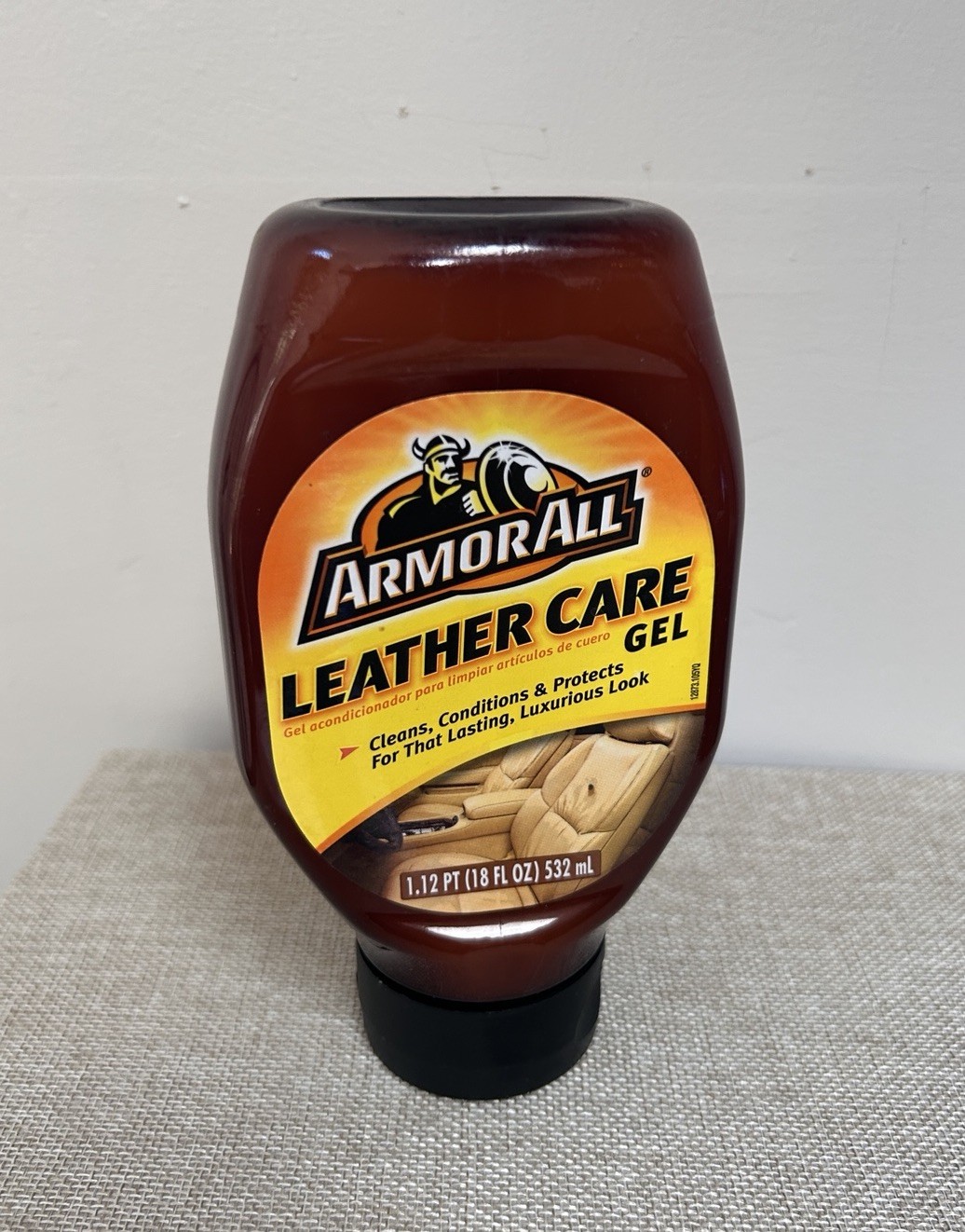 Armor All Car Leather Conditioner Gel Interior Cleaner for Cars Trucks 18 Fl Oz